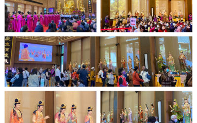 第2回「三十三観音巡礼・全国大朝山・仏舎利展」台湾大慈山万縁寺にて開催